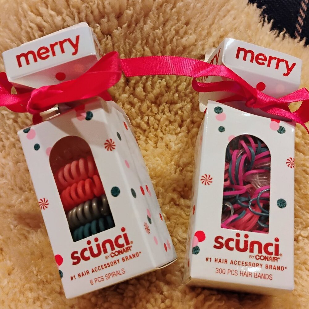 scunci Hair Accessory GIFT SET #stockingstuffer